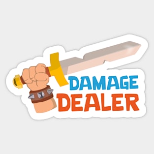 Damage Dealer Sticker